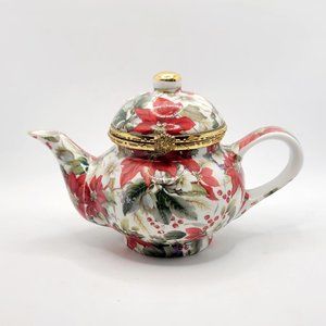 Vintage Tea Pot Trinket Box